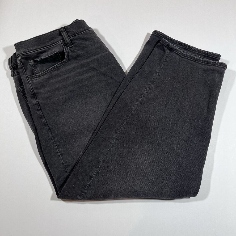 American Eagle Outfitters Straight Leg Stretch Jeans Women's Size 16 Reg - Picture 2 of 16